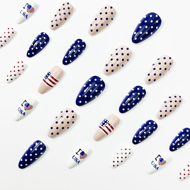 365nails: "I Love USA"