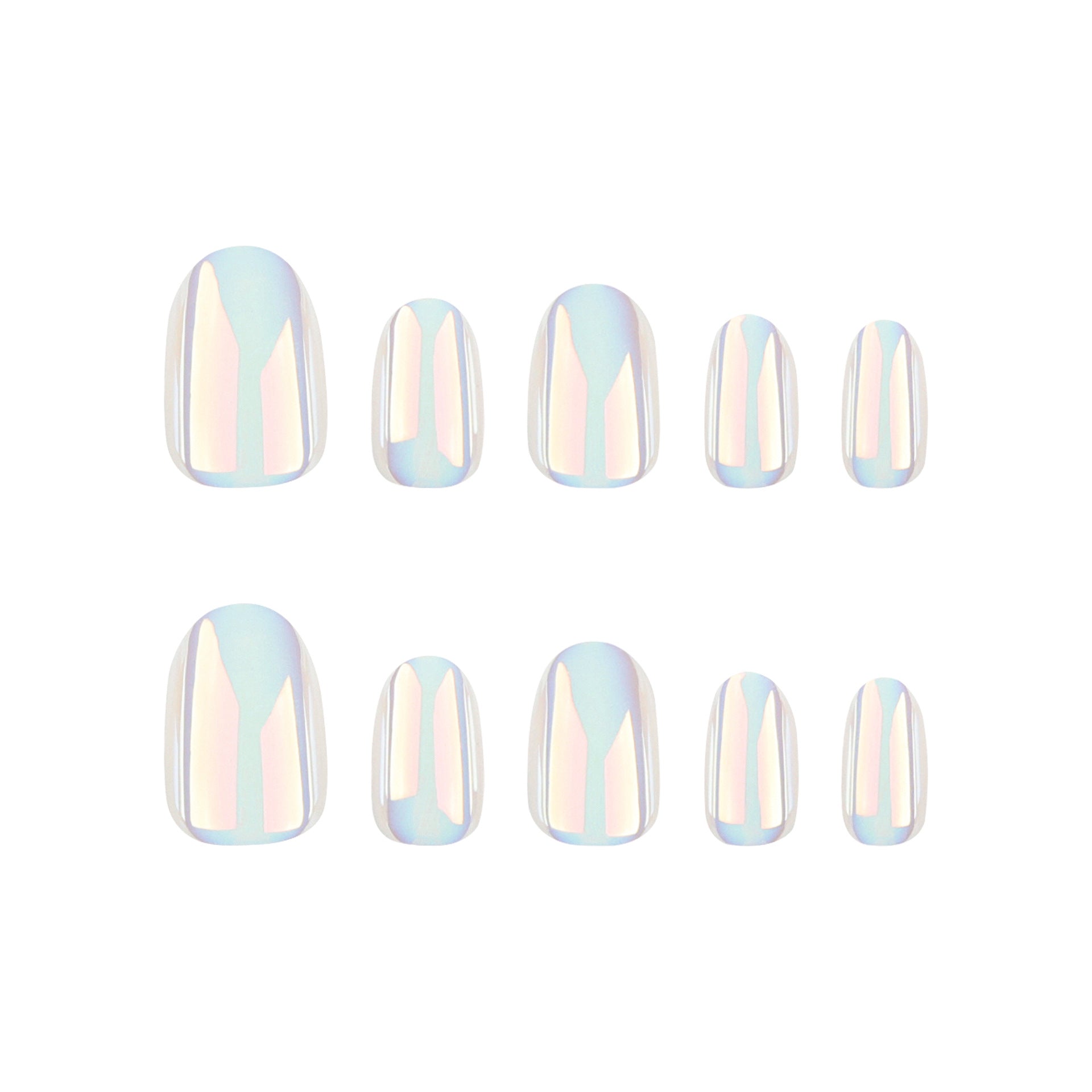 Internet celebrity explosion coated white solid color nail art fake nail wholesale  hot-selling wearable nail wear｜365nails