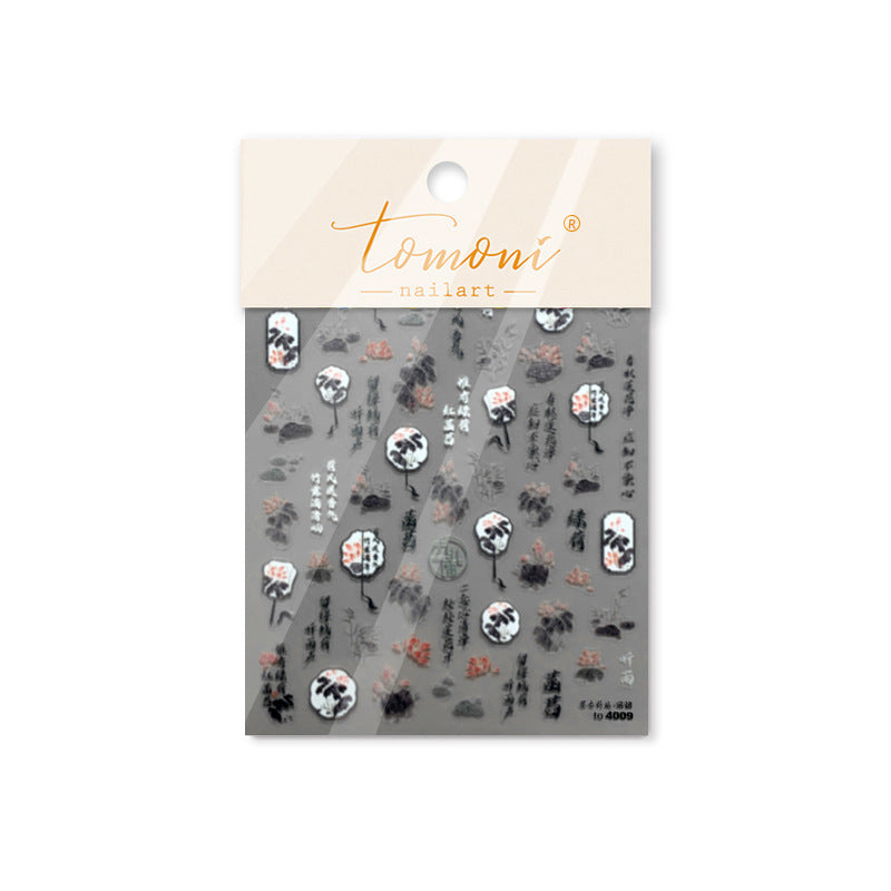 365nails: "Bamboo and Calligraphy" – nail art stickers