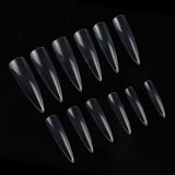 Nail Tips transparent press on nails piece XL nail piece 360 piece box light and thin full sticker ballet nail extended water drop nail piece