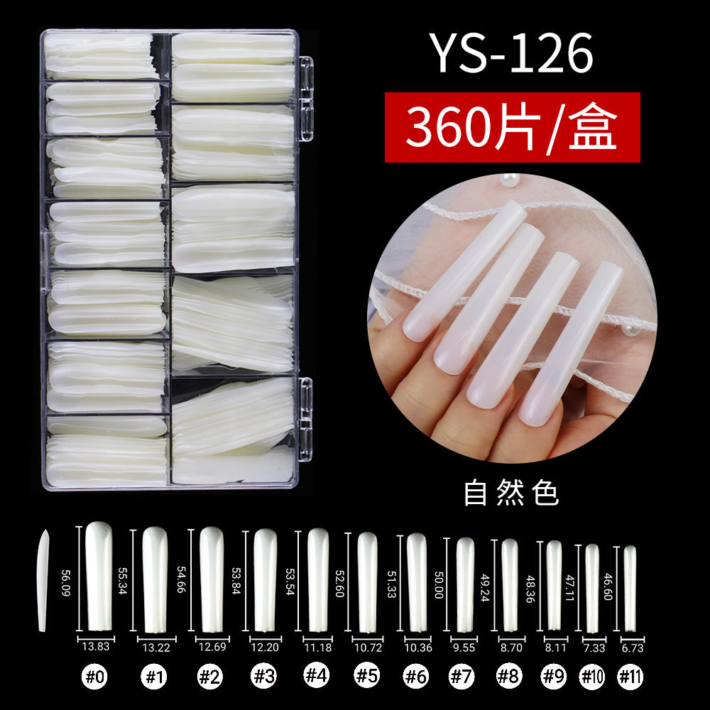 Drama Collection: "XXXXL Tube" – Extra Long XXXL Tube Nail Tips