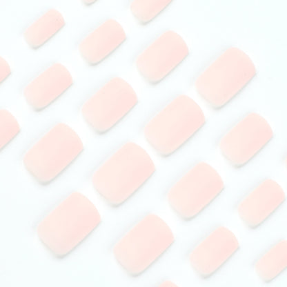 Press on nails wholesale solid color matte rectangular nail  Press on nails piece Finished product Press on nails｜365nails