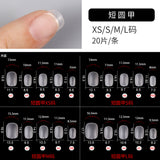 365nails 100PCS Matte Nail Tips | 10 Shapes XS/S/M/L Sizes for Press-On Customization