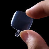 Nail Tips New toenail slices 600 pieces in a bag, transparent short toenail slices, all pasted with light and thin toenail nail slices