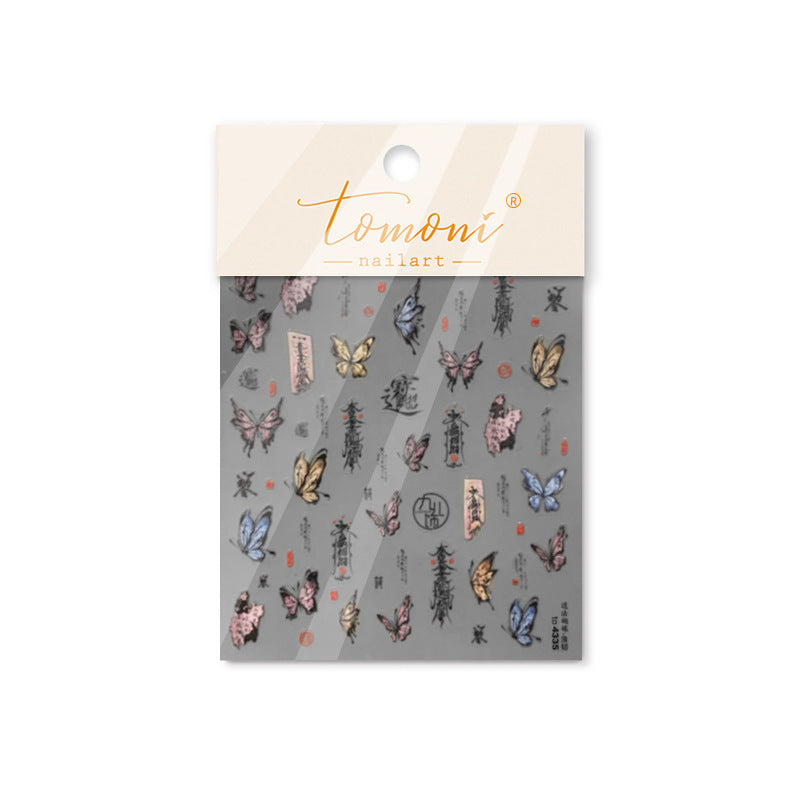 365nails: "Gothic Spider & Rose" – Nail Art Stickers
