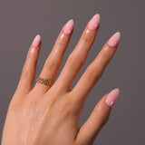 30 pieces of pink solid color press-on nails advanced sense box gel manicure fake nail short wearable nail customization｜365nails