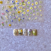 365nails: "daisy meadow fresh bloom" – Nail Art Stickers