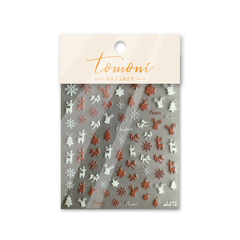 Merry Christmas – Festive Nail Art Set