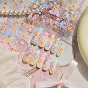 365nails: "小熊維尼與朋友浮雕套組" – 美甲貼紙