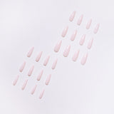 Serie Wave, uñas postizas blancas con acabado ondulado, parche para uñas, parche para uñas, uñas postizas | 365nails