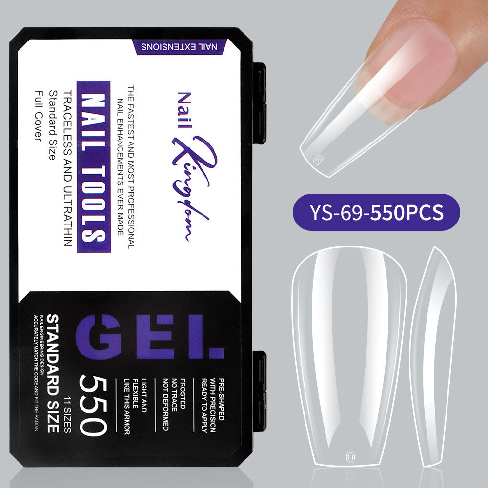 Pro Multi-Style Collection: "Gel Nail Tip Assortment" – Gel Nail Tips (550pcs)