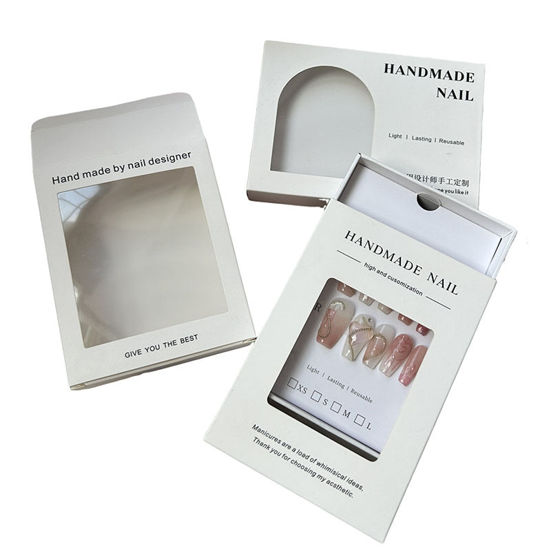 Elegant Window Drawer Press On Nail Gift Box (MOQ=10)