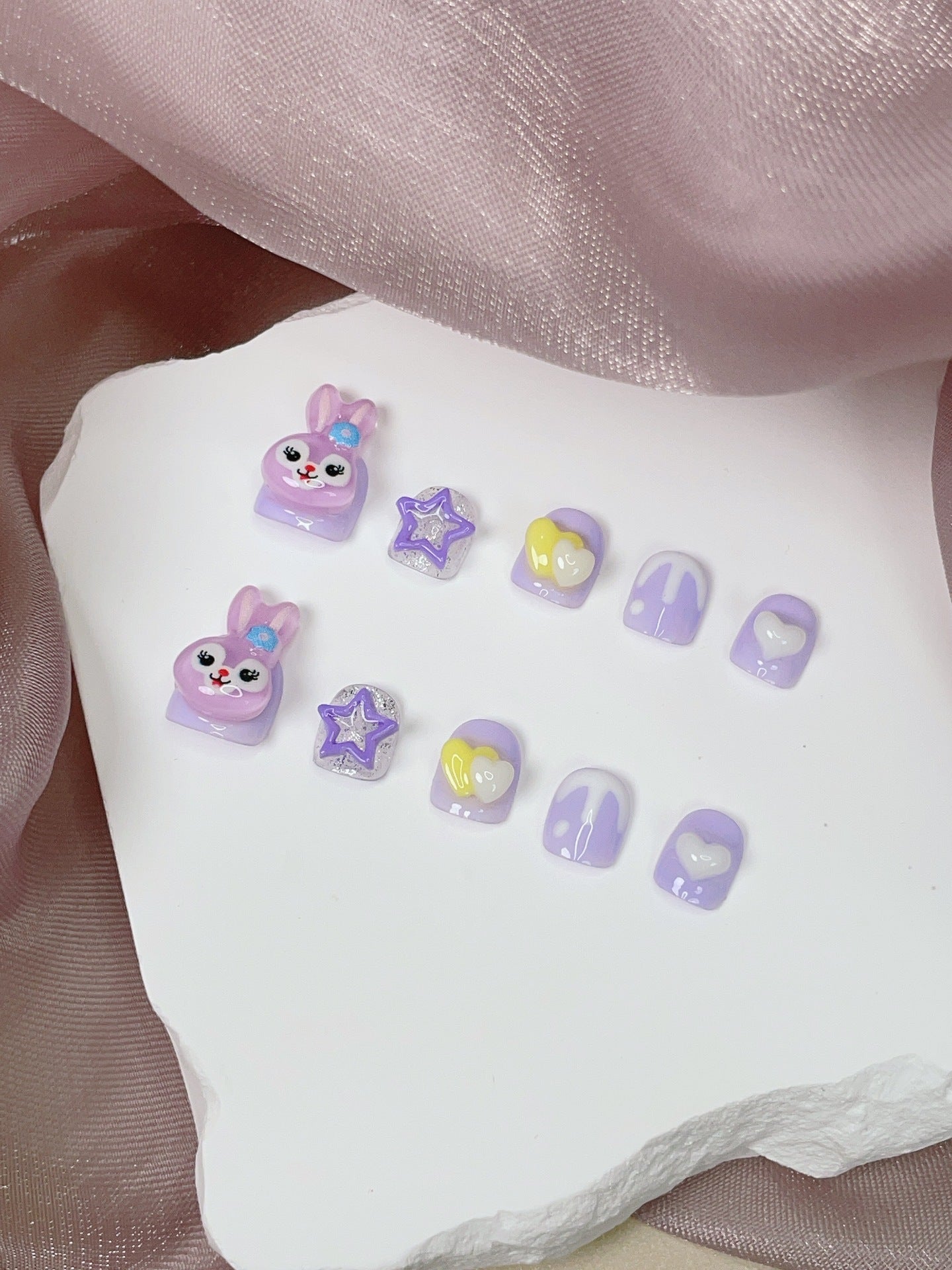 Children's special cute cartoon nail art 3-12 years old girls and children nail art film