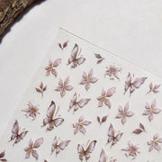 365nails: "Vintage Pink Butterfly" – nail art stickers