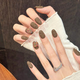 Chocolate Cookie 3D Nail Set