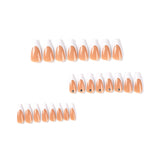 Press on nails, French white edge rhinestone Press on nails wholesale nails patch finished fake nails nails nails｜365nails