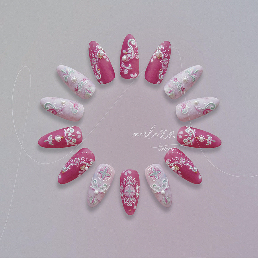 Boho Crystal Mandala – Bohemian Nail Art Set