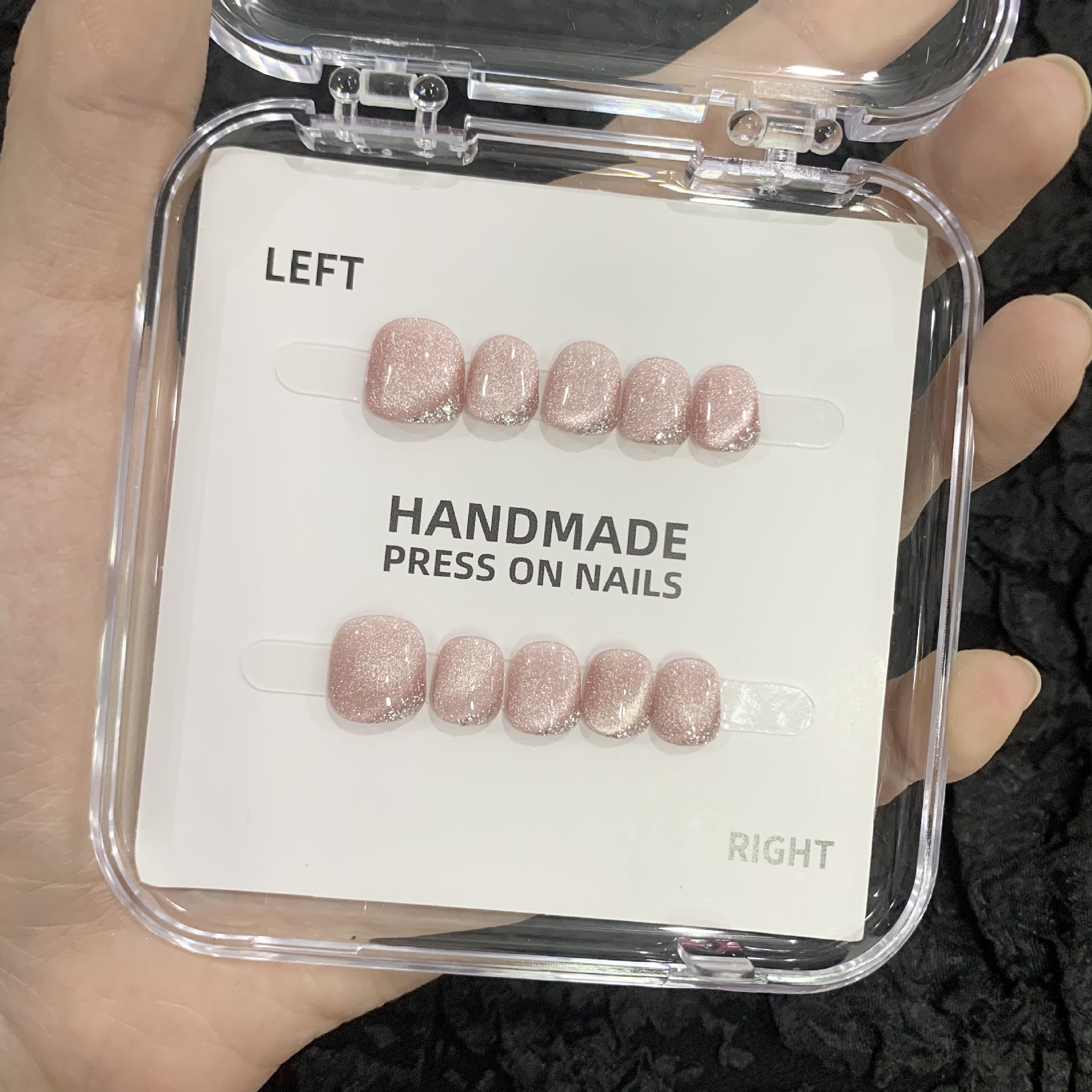 可愛迷你卡通兒童穿戴甲綜合盒