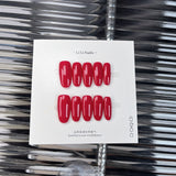 The Essential Solids | Medium Oval ｜Handmade Press-on Nails