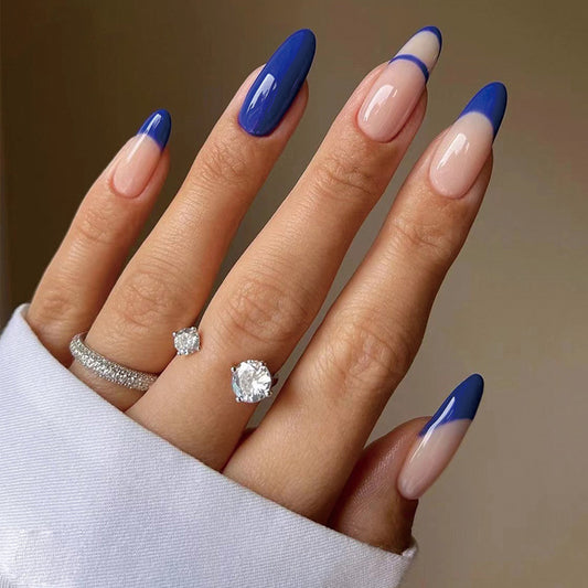 nails Art Press on nails Simple Blue French nails Art nails Patch nails Patch Wholesale nails Patch nails Patch nails Patch nails Patch nails Patch｜365nails