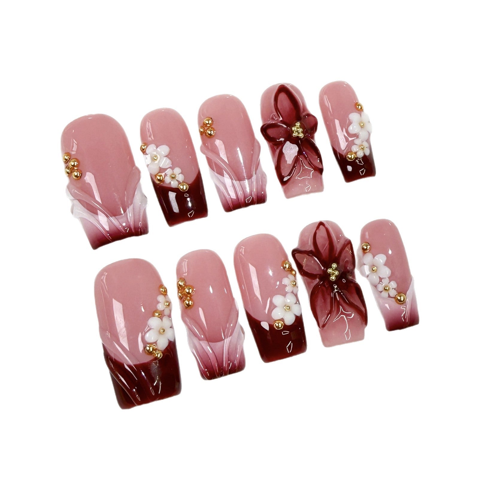 Cherry Dusk Series Press-On Nails