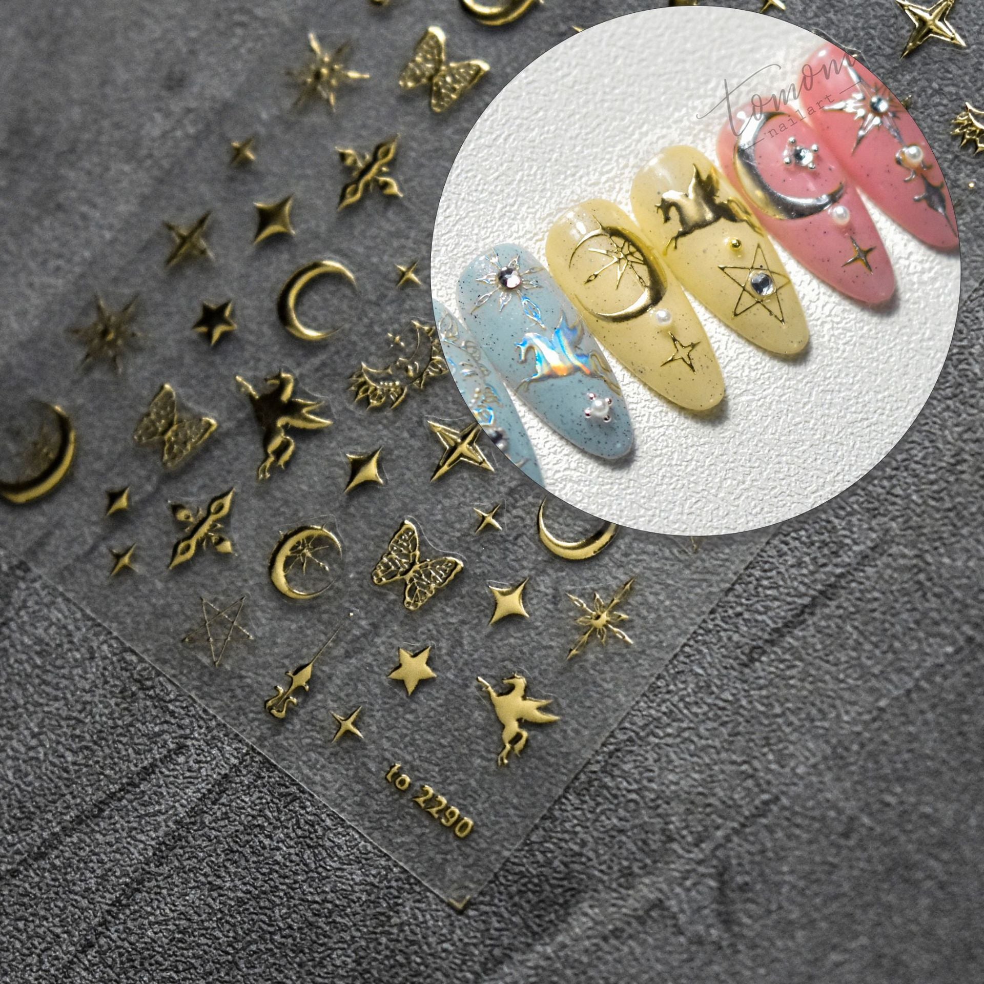 Holographic Celestial – Iridescent Nail Art Set