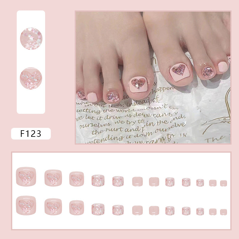 Uñas postizas de color rosa para niña, bonitas y frescas, con diseño de aurora, venta al por mayor | 365nails