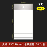 Clear OPP Press On Nail Packaging Display Bags (MOQ=50)