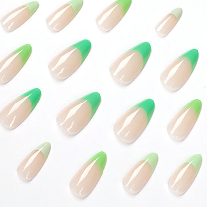 Green French Press onable Nail  Nail  Nail  Removable Nail｜365nails