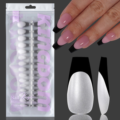 Nail Tips hot-selling nail pieces Frosted French, no-carving and grinding nail patches Prefabricated nail 120 pieces False nail wholesale