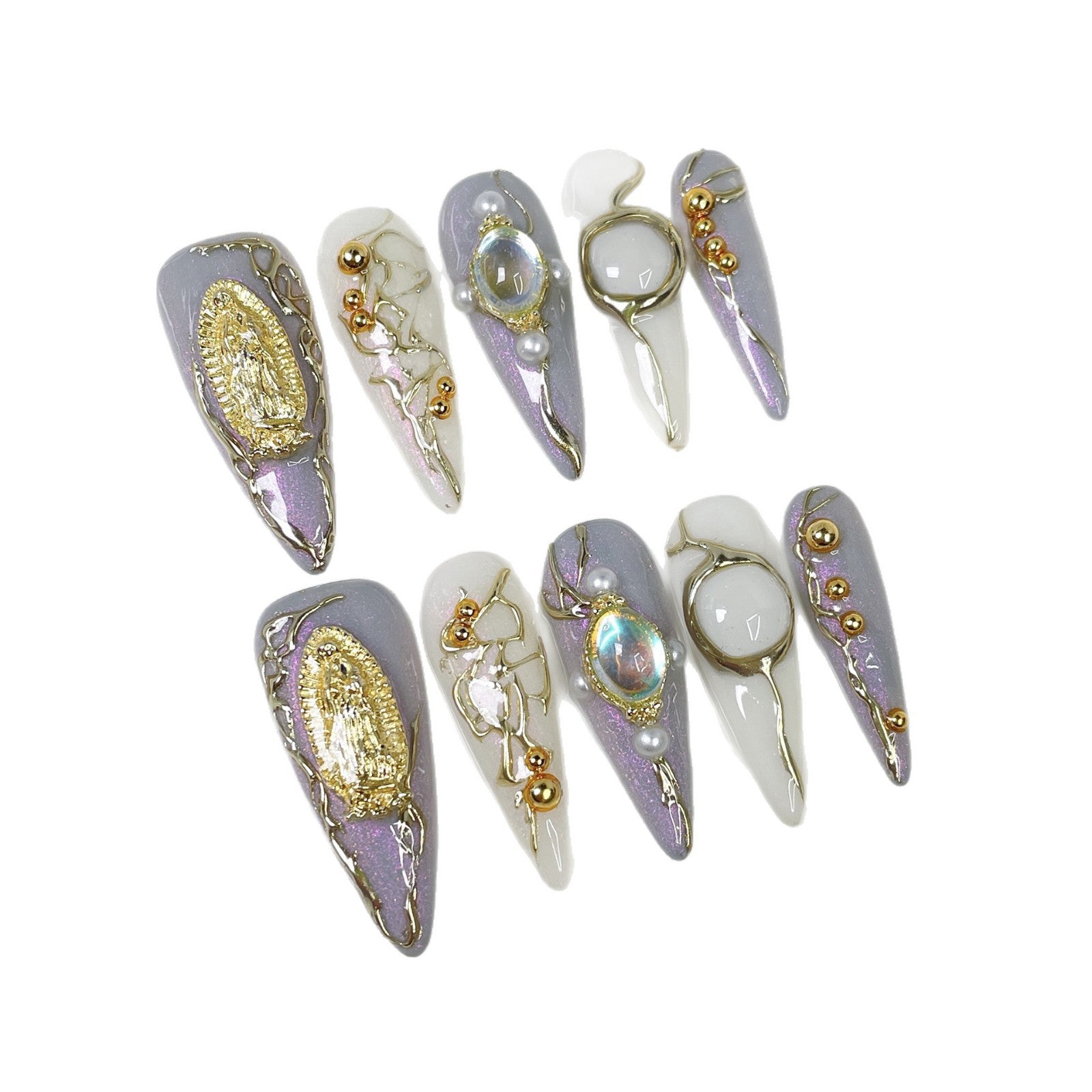 Celestial Relic Series Press-On Nails
