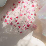 365nails: "Sweet Strawberry & Bow" – Nail Art Stickers