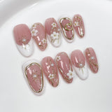 Moonlit Blossom Series Press-On Nails