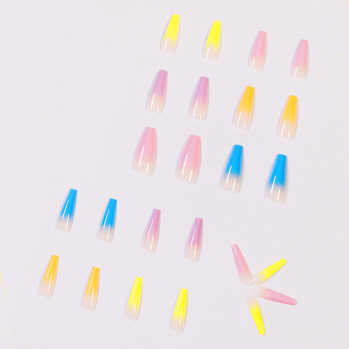 Exclusive for  and nail products Rainbow series  and nail patch removable｜365nails