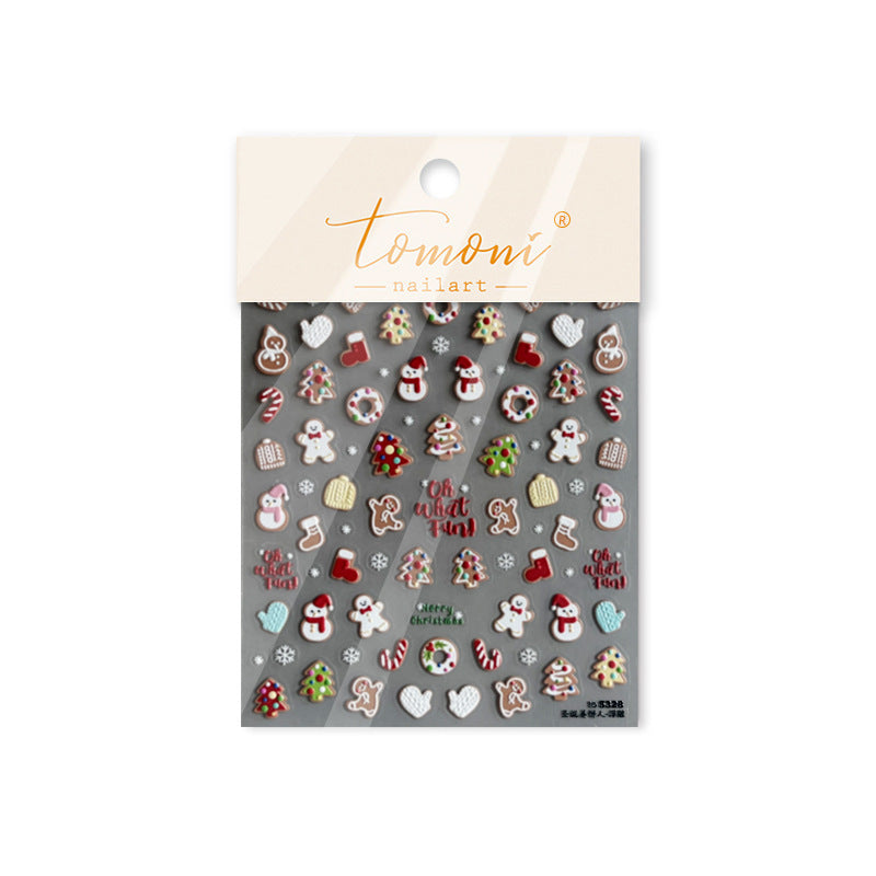 365nails: "Snow Globe Winter" – nail art stickers