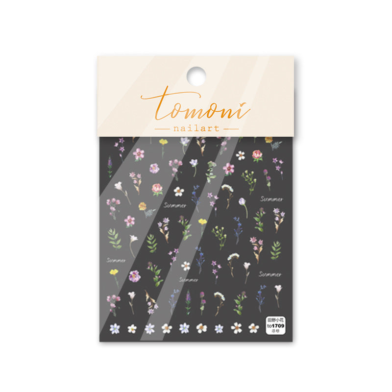 Pure White Spring Blossoms – Delicate Floral Nail Art Set