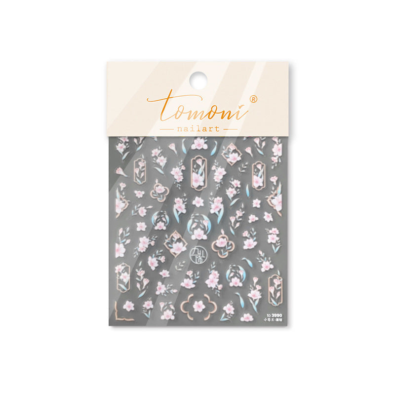 365nails: "Moonlight Lotus Pond" – nail art stickers