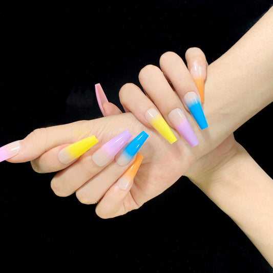 Exclusive for  and nail products Rainbow series  and nail patch removable｜365nails