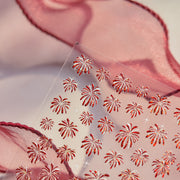 Red Firework Collection: "Festive Firework" – 3D Embossed Nail Sticker