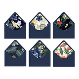 Romantic Blush Pink Envelope With Floral Wax Seal (MOQ=7)