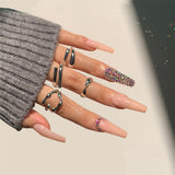 Parches para uñas con diseño de temperamento, serie Full Diamond, suministro directo, venta al por mayor | 365nails