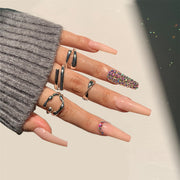 Parches para uñas con diseño de temperamento, serie Full Diamond, suministro directo, venta al por mayor | 365nails