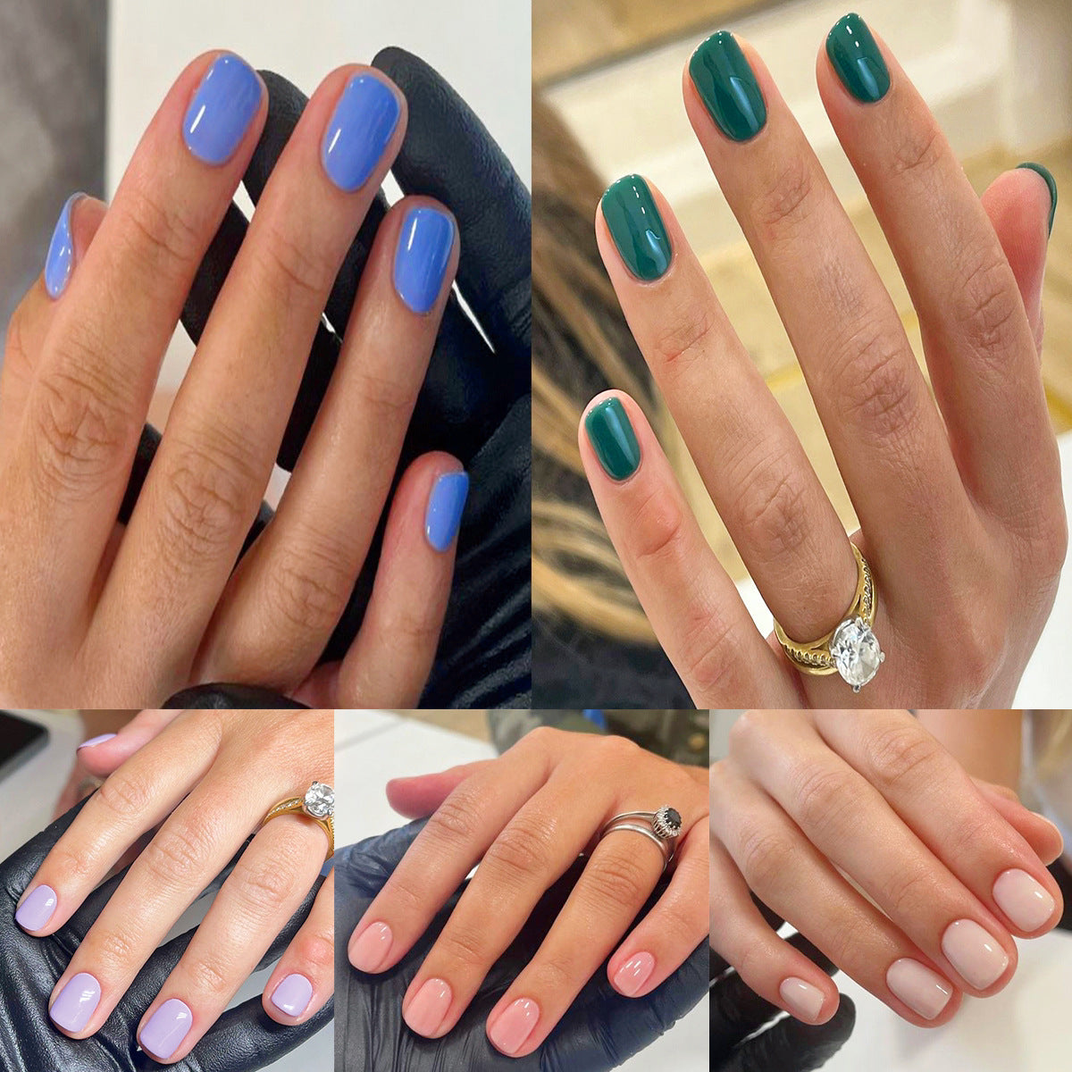 短款純色系列 完成款可拆卸甲貼｜365nails
