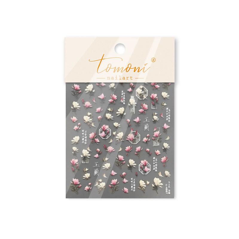 365nails: "Magnolia Elegance" – nail art stickers