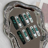 Pure handmade press on nails   nail art fake nails beauty | 365nails