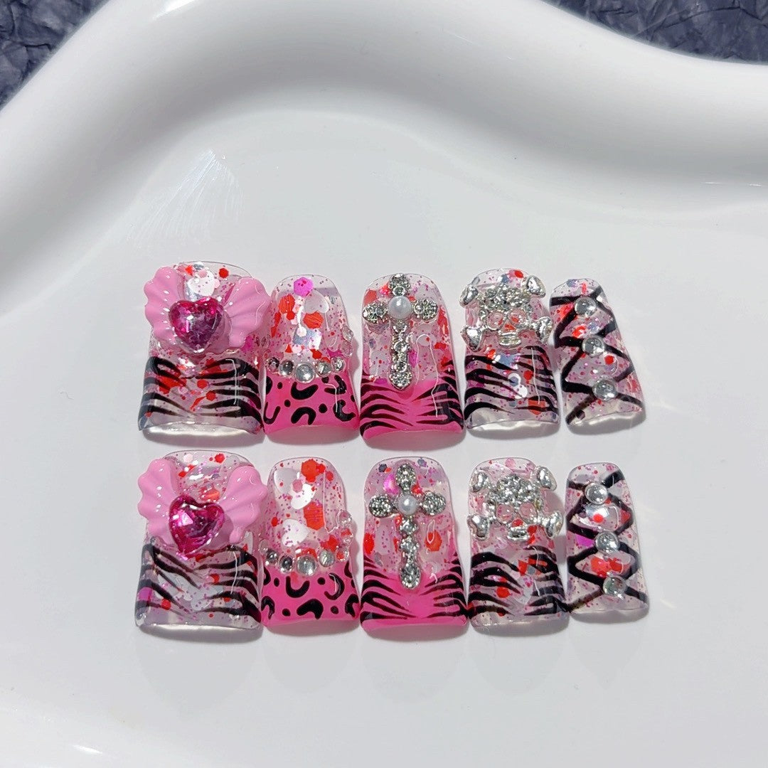 Pink Punk Rebel" – Y2K Gothic Collection
