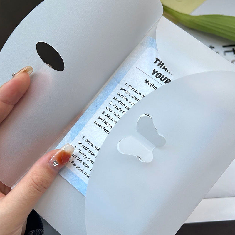 高級半透明硫酸紙信封 — 優雅霧面緞帶禮品包裝