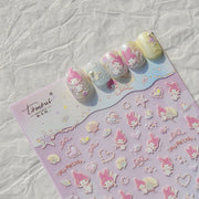 365nails: "Minha Sereia Melodia do oceano" – Adesivos para unhas