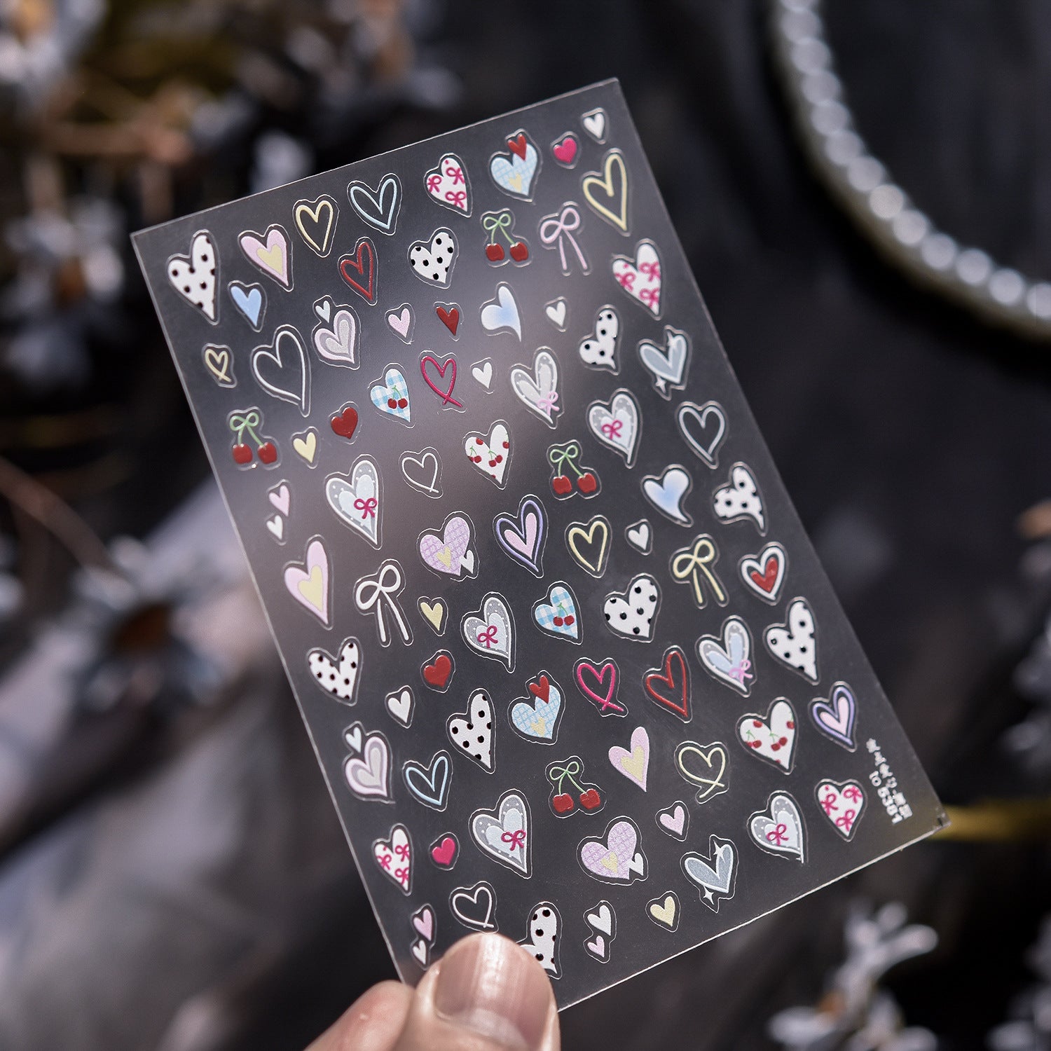 365nails: "Sweet Heart & Cherry" – Nail Art Stickers