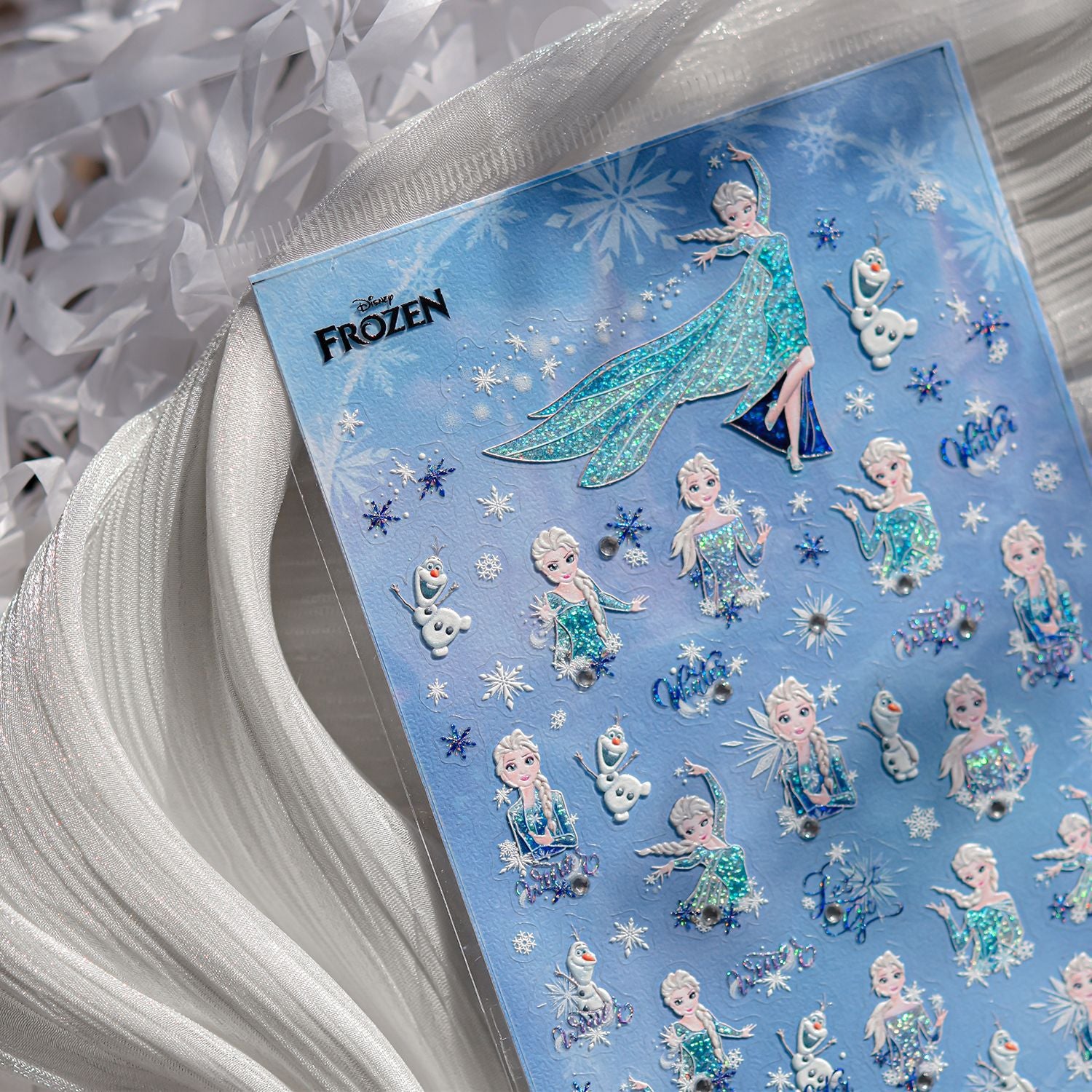 365nails: "frozen elsa & olaf" – Nail Art Stickers
